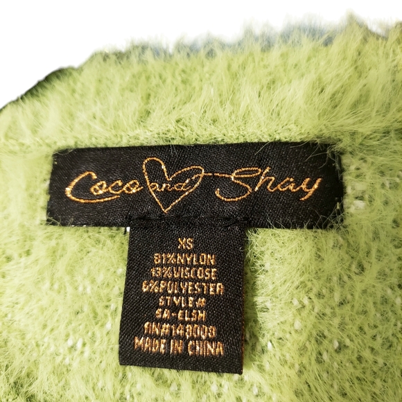 Coco and Shay Butterfly Print Sweater. - Picture 3 of 5